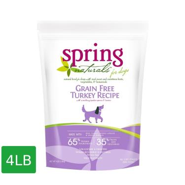 【Spring曙光】無穀滋養食譜-無穀火雞肉犬糧4lb