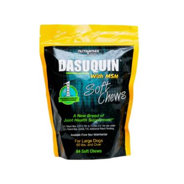 【Nutramax萃麥思】Dasuquin MSM犬用關節肉塊口嚼錠（84顆）（廠商直送）