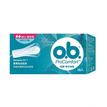 歐碧棉條(迷你)(16片)