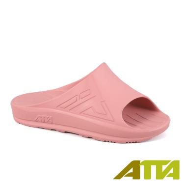 【ATTA】40厚均壓散步拖鞋-粉7  （廠商直送）