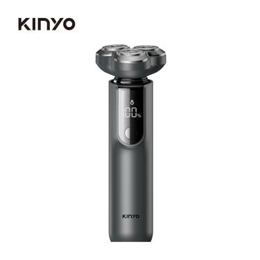 【KINYO】三刀頭極速快充水洗刮鬍刀（KS-507）廠商直送