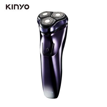 【KINYO】三刀頭水洗充電式刮鬍刀（KS-503）廠商直送
