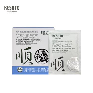 【KESUTO】氣津堂 乳酸菌菊苣飲-奶茶口味（10包/盒）廠商直送