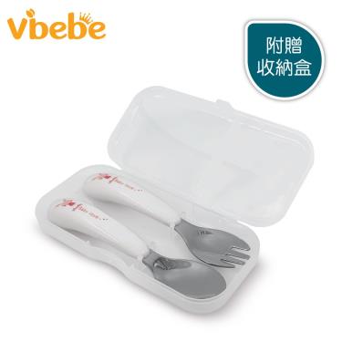 （滿$399送湯匙）【Vibebe】寶寶叉匙組兔