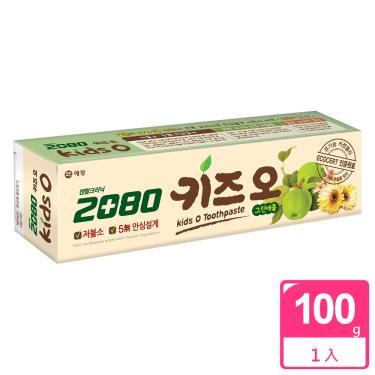 【韓國2080】有機蘋果兒童牙膏（100g） + -單一規格