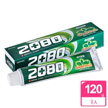 【韓國2080】綠茶清新護齦牙膏（120g）