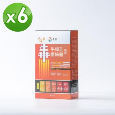 【加捷生醫】犇牛樟芝菌絲體精粹（6入X6盒）廠商直送