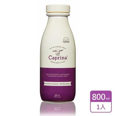 【Caprina】山羊奶泡澡沐浴乳（800ml）乳油木果