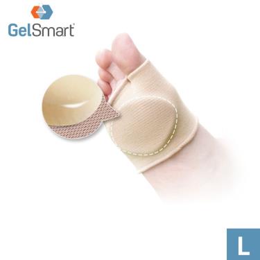 【GelSmart美國吉斯邁】凝膠前掌減壓舒緩墊（厚片加強型）1雙 L