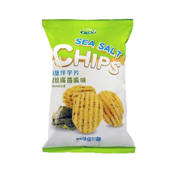 【統一生機】海鹽洋芋片 岩燒海苔（50g）