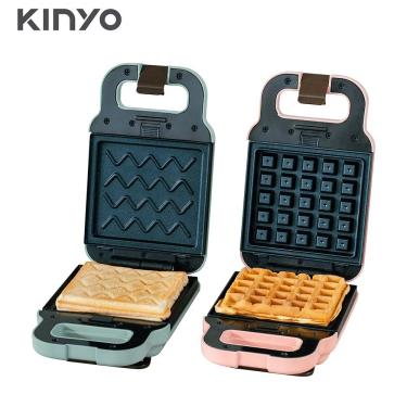 【KINYO】三明治點心機 (粉色) SWM-2378PI