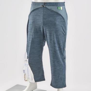 【Kcwear康澄】易穿脫照護休閒褲-松柏綠M（平口褲管）／廠商直送