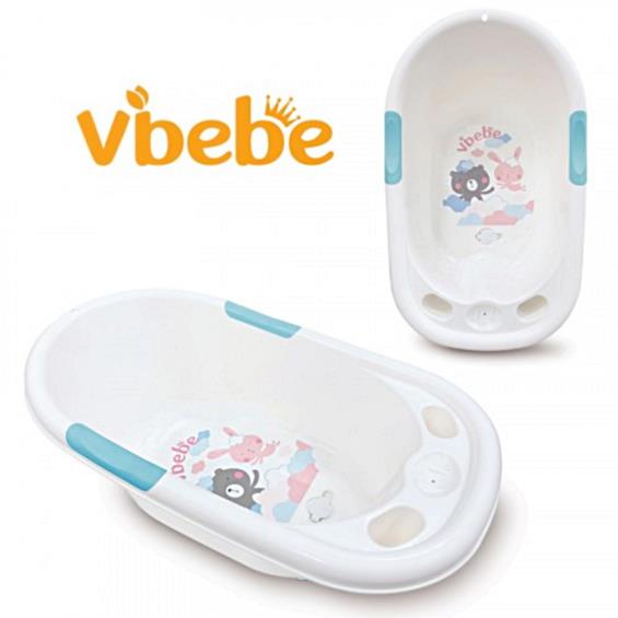 【Vibebe】嬰幼兒專用浴盆/藍-廠商直送