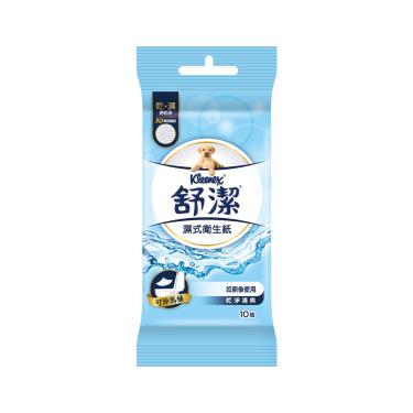 【KleeneX 舒潔】濕式衛生紙（10抽x3包／串）