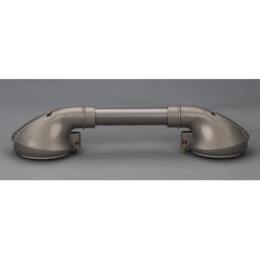 【MedGear美而】免工具顯示型吸盤安全扶手30CM-沙丁鎳／廠商直送