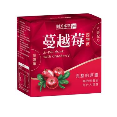 【順天本草】蔓越莓四物飲（6瓶/盒）[效期~2025/05/04]