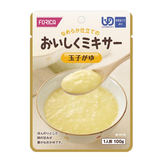 【日本福瑞加FORICA】介護食品 玉子香滑米粥 （100g／包）