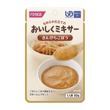 【日本福瑞加FORICA】醬香野菜牛蒡－介護食品（ 50g／包）（效期~2024/07）