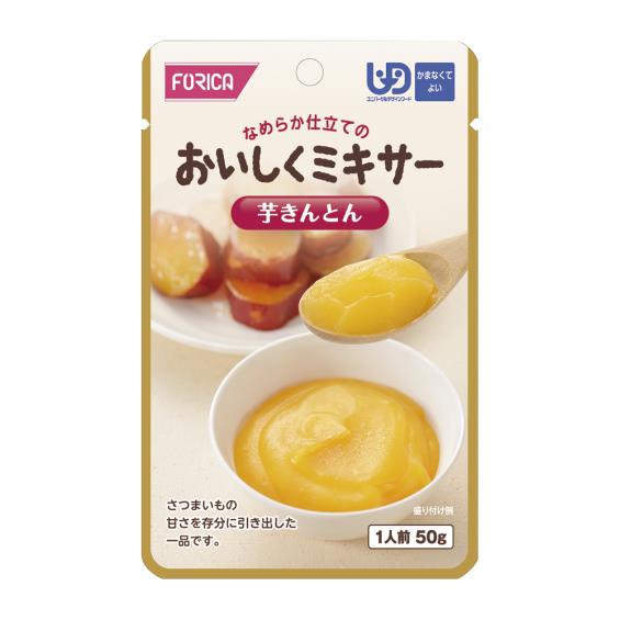 【日本福瑞加FORICA】介護食品 日式香滑紅薯（ 50g／包）