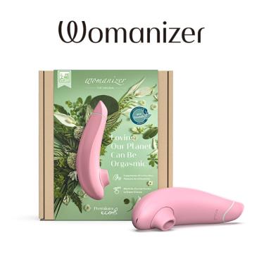 【Womanizer】Premiumeco 環保吸吮愉悅器（粉）廠商直送