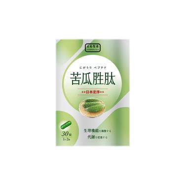 【日南製藥】定序苦瓜胜肽膠囊（30粒/盒）-廠商直送