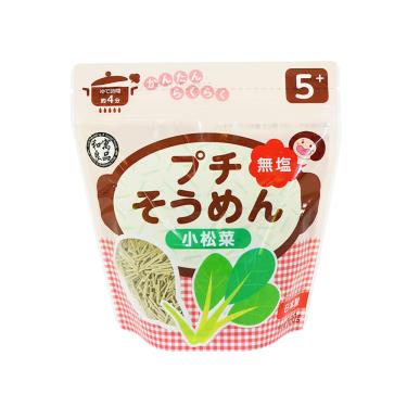 (任2件199元)【和寓良品】日本寶寶鮮蔬小松菜細麵  5M（ 100g / 包）