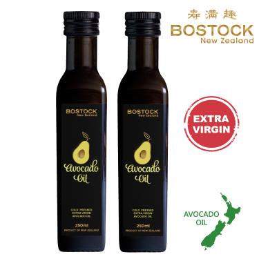 【壽滿趣 Bostock】紐西蘭頂級冷壓初榨酪梨油（250mlx2）廠商直送