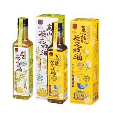 【豐滿生技】健康茶籽油（烏龍茶+高山茶）2盒組（250ml／盒）廠商直送