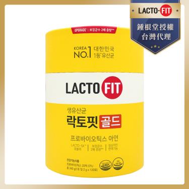 【鍾根堂LACTO】FIT-GOLD益生菌粉末食品-大童與成人款（120包/罐）
