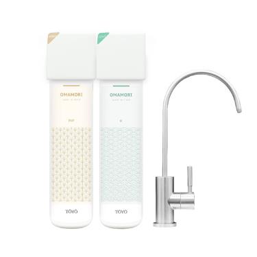 送標準安裝【TOYO】安心生飲淨水器+淨水龍頭（MAMORI-2PF）廠商直送