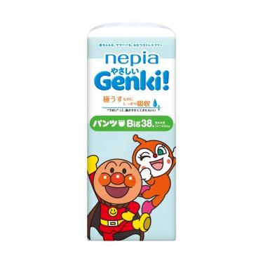 【nepia 王子】麵包超人拉拉褲型紙尿褲／拉拉褲（XL38片X3包／箱）廠商直送