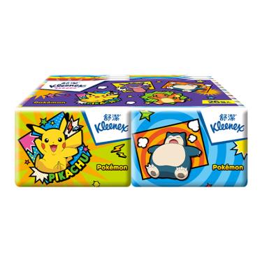 【KleeneX 舒潔】寶可夢袖珍包面紙（10抽x26包／串）