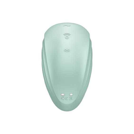 【德國Satisfyer】Pearl Diver 吸吮陰蒂震動器（粉綠）廠商直送