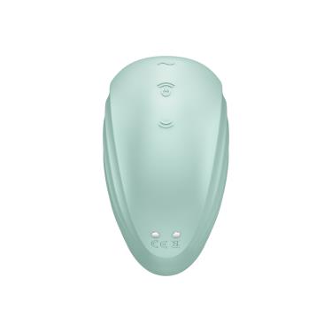 【德國Satisfyer】Pearl Diver 吸吮陰蒂震動器（粉綠）廠商直送