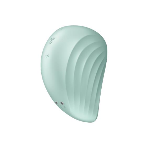 【德國Satisfyer】Pearl Diver 吸吮陰蒂震動器（粉綠）廠商直送