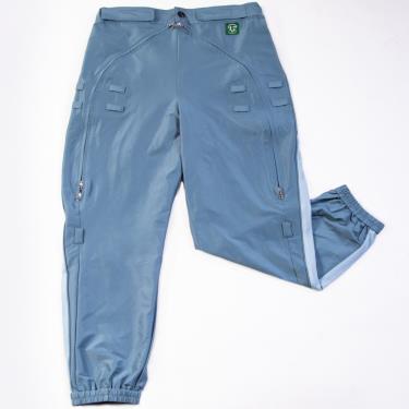 【Kcwear康澄】春夏休閒褲灰藍40短版（褲子）／廠商直送
