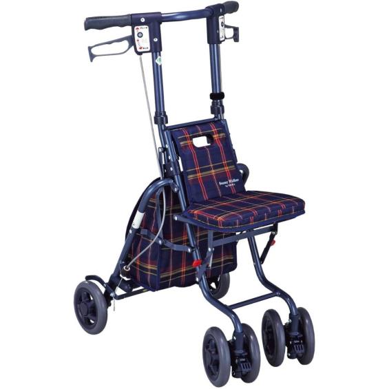 【SHIMA】AW SP 銀髮購物車（藍格色）廠商直送