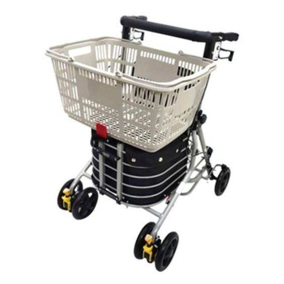 【SHIMA】Symphony Basket 銀髮購物車（小碎花）廠商直送