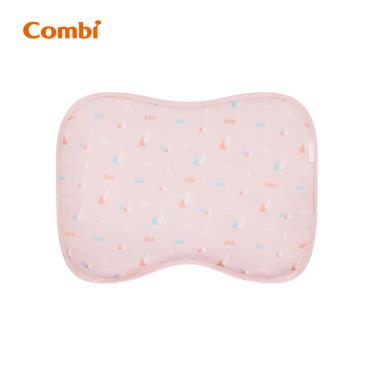 (2件95折，3件85折)【Combi 康貝】Airpro水洗空氣護頭枕枕套(小山粉)（71318）