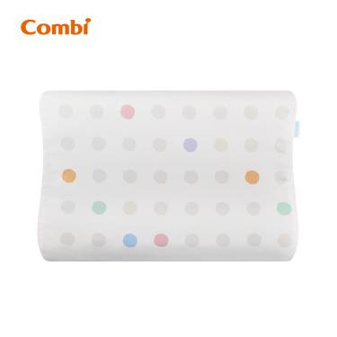 (2件95折，3件85折)【Combi 康貝】Airpro水洗空氣幼童枕枕套(珍珠白)（71314）