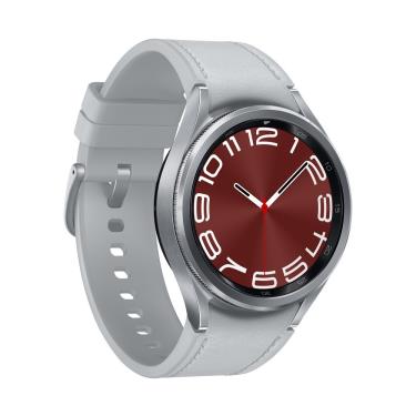 （贈益生菌+膠原蛋白）【SAMSUNG 三星】 Galaxy Watch6 Classic BT 43mm 辰曜銀(R960) 廠商直送