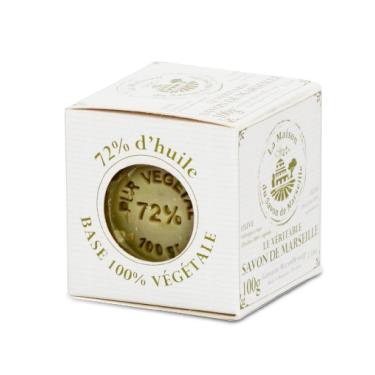 【法國馬賽皂之家】正統經典72%橄欖油馬賽皂100g（廠商直送） + -單一規格