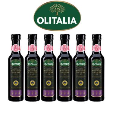【Olitalia奧利塔】摩典那巴薩米可醋禮盒組(250mlx6瓶) 廠商直送