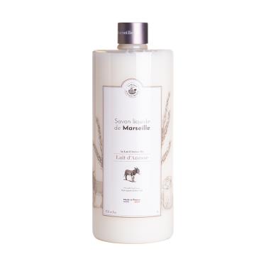 【法國馬賽皂之家】古法液體馬賽皂1000ml-水嫩驢奶（廠商直送）
