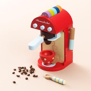 【英國Le Toy Van】角色扮演-時尚膠囊咖啡機玩具組 廠商直送