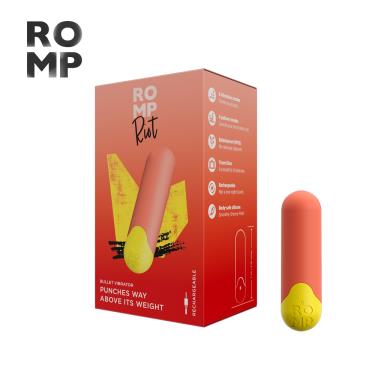 【德國ROMP】 Riot 子彈跳蛋 C點／ 珊瑚橘  廠商直送