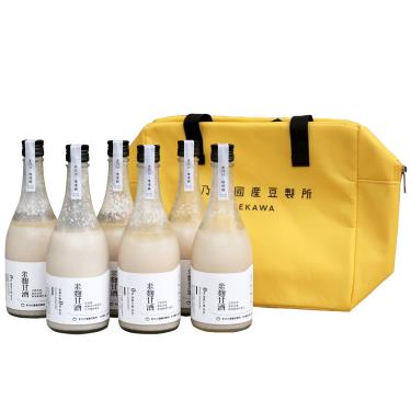 (贈保冰袋)【禾乃川國產豆製所】米麴甘酒500mlx6瓶 廠商直送