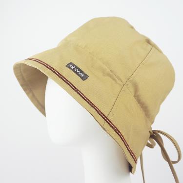 （享優惠價）【abonet】日本進口頭部保護帽丹寧漁夫款（米色）／廠商直送