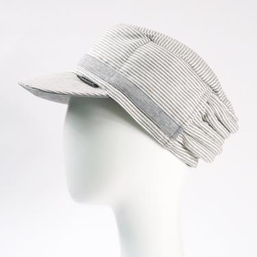 （享優惠價）【abonet】日本進口頭部保護帽經典鴨舌款（灰色）／廠商直送