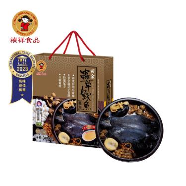 【禎祥食品】黃金蟲草鮑魚雞禮盒(3000g) 廠商直送